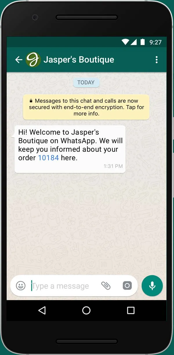 WhatsApp Business 应用