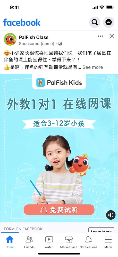 Facebook 广告案例分析:COMPANY